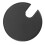 Glossy Zinc Alloy Cable Hole Cover 60mm 16