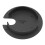 Glossy Zinc Alloy Cable Hole Cover 60mm 18