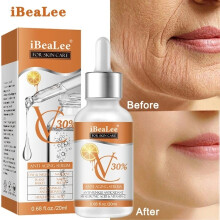 Facial Serum Vitamin C Anti Aging Essence Retinol Hyaluronic Acid Serum Brighte Firming Hydrating Acne Marks Essence Fine Facial Lines Fade Pores 20ml