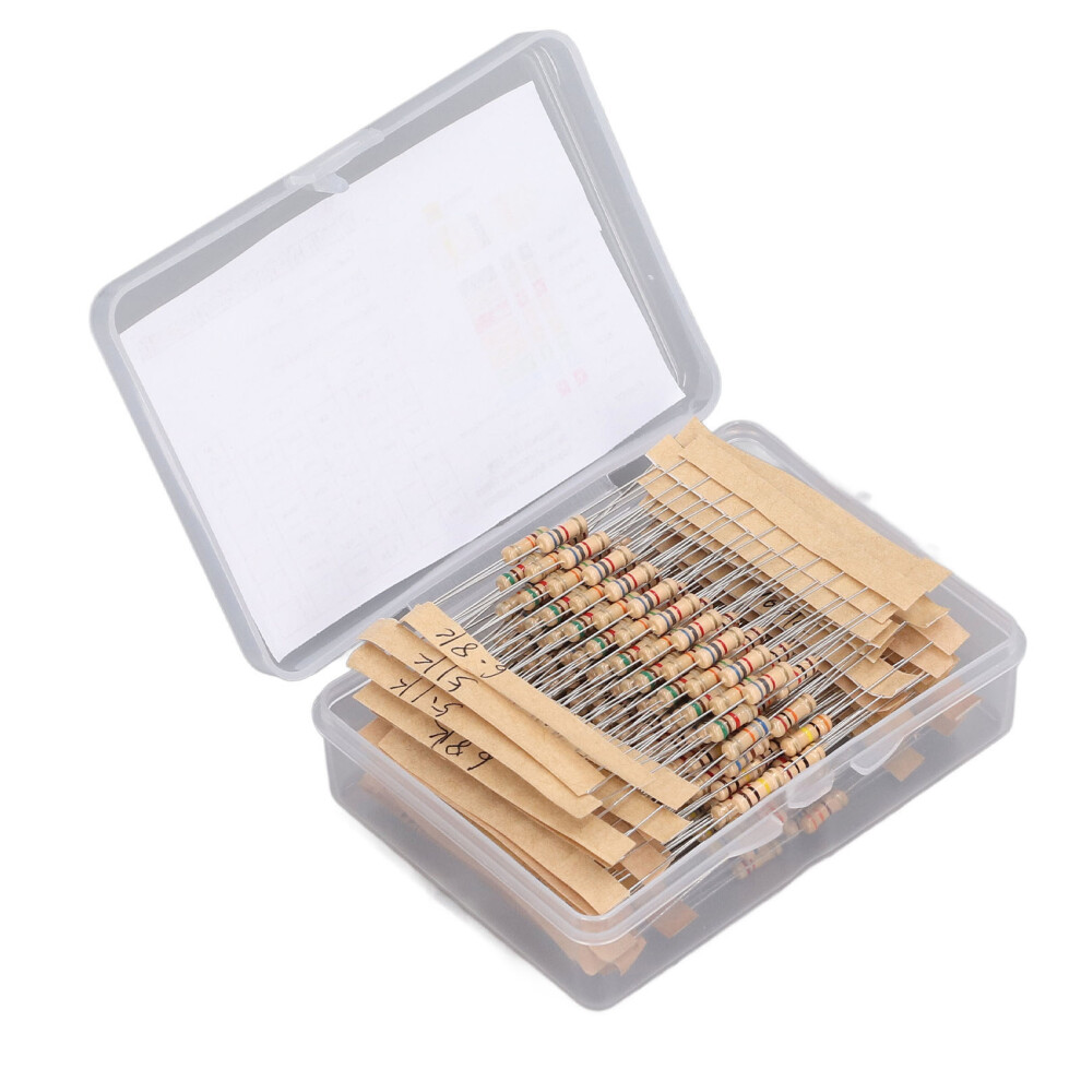 300PCS Carbon Film Resistors 1/2W 5% Kit