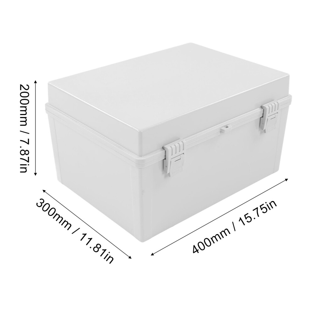 Grey Buckle Junction Box with Mounting Board