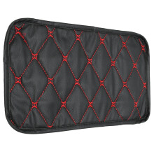 Black PU Leather Armrest Pad