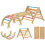 8-in-1 Toddler Climbing Frame，Multicolour 1
