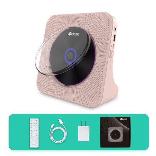 Φορητή συσκευή αναπαραγωγής CD Bluetooth με USB AUX Ραδιόφωνο FM, Τηλεχειριστήριο, Επαν 1
