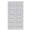 12 Pack White Foldable Stackable Clear Plastic Shoe Storage Boxes 33x23x14cm 3