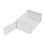 12 Pack White Foldable Stackable Clear Plastic Shoe Storage Boxes 33x23x14cm 5