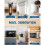 Wireless Remote Control Socket with Removable Wall Switch, 16A 3680W, 30m Range, Battery Included, Compact Plug-in Outle 4