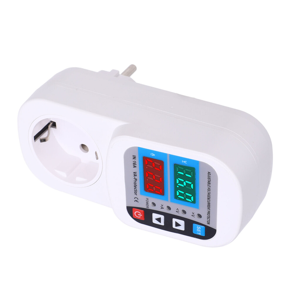 Digital Surge Protector Socket 16A Adjustable UK