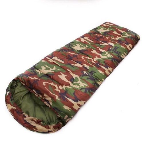 Υπνόσακος καμουφλάζ 210 x 75 cm Ανθεκτική ζεστή θερμική απόδοση για κατασκήνωση κ 2