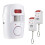 Wireless Motion Sensor Home Security Alarm with 2 Remote Controls for House, Apartment and Garage 2