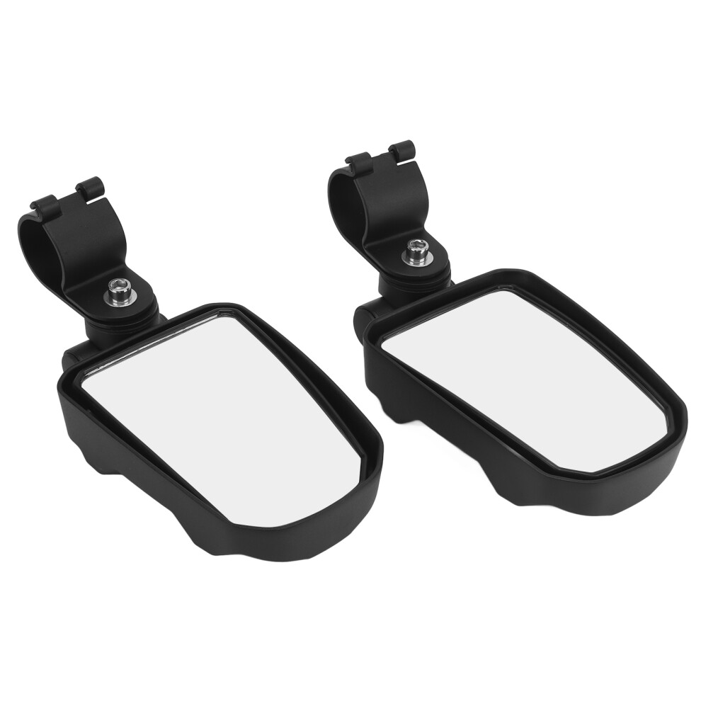Pair Of 360 Side View Mirrors 1.75In Clamp 7444352225972