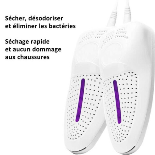 USB-Schuhtrockner mit Sterilisationslampe, Geruchsneutralisierung, Smart-Timer, Weiß, für den Heimgebrauch 2