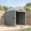 Outsunny Carpa para Herramienta Gris 120 x 179 x 165 cm 3