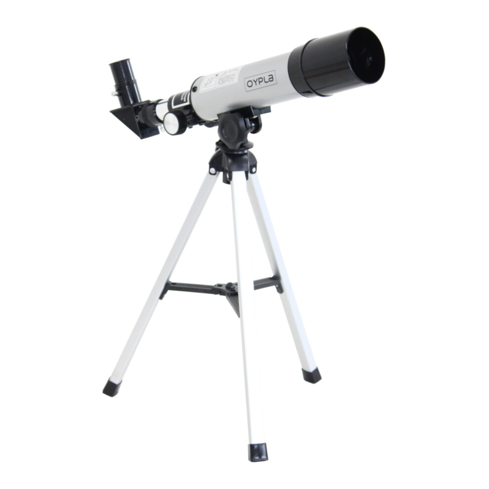 Oypla Astronomical 360-50 Portable Refractor Telescope With Lightweight Tripod - 60X Magnification 5060544753997