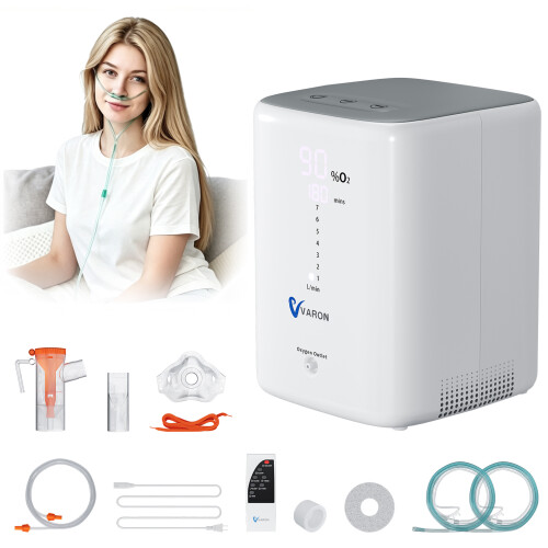 Home Oxygen Concentrator 1-7L 90% with Nebulizer