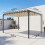 Outsunny Pérgola Beige 404 x 304 x 240 cm 3