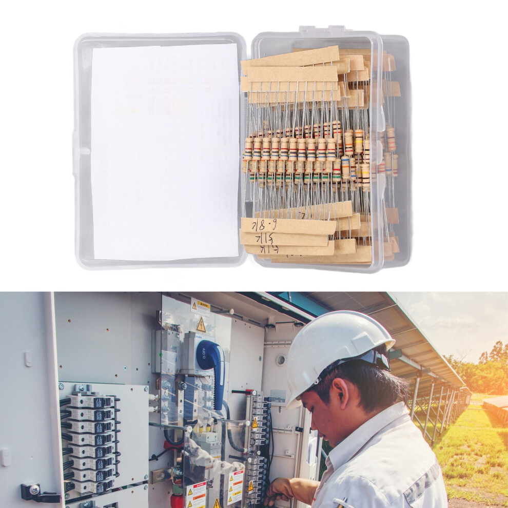 1/2W 5% Carbon Film Resistor Kit 300PCS