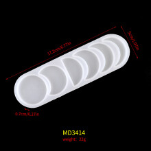 (A) DIY Mold Fashion Star Sun Moon Silicone Resin Molds Jewelry Ornaments DIY Handmade Mold Epoxy Resin Molds Silicone Mould
