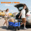 Outsunny Carro para Playa Azul 117 x 55 x 98 cm 4