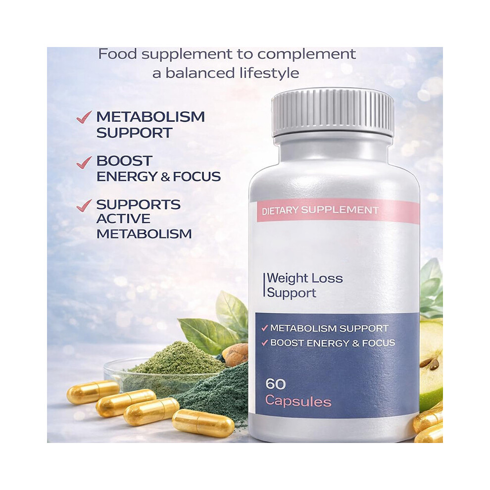 (3PCS) Weight Loss Support 60 Capsules