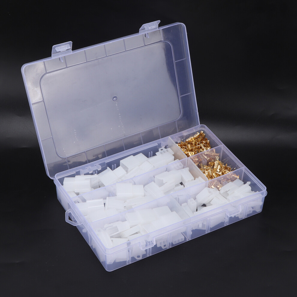 380Pcs Car Wiring Connector Block Kit Gold 7444352216352