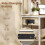 Homcom HOMCOM Kitchen Bakers Rack, Microwave Stand with Storage Shelves and 6 Hooks 4