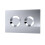 Balterley Round Dual Flush Push Button 1