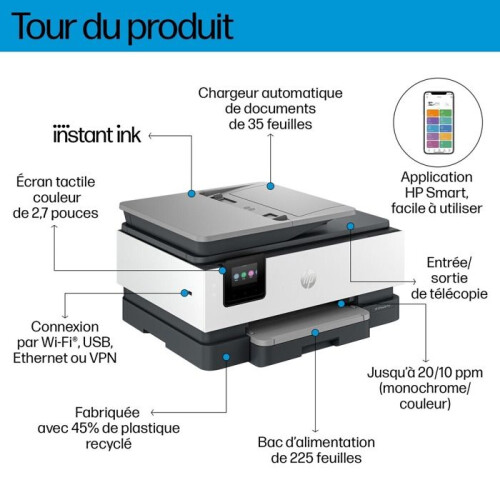 HP HP OfficeJet Pro 8134e Todo en Uno 1