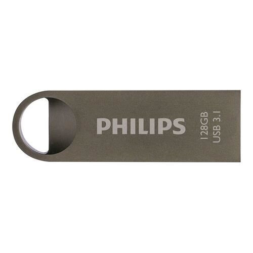 Philips Clé USB - PHILIPS - Edición Moon - 128 Go - USB Tipo-A - Gris 1
