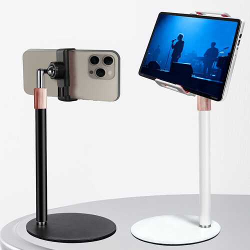 Monitorstandaard voor tablets en legeringen-Wit 6,5 tot 9,5 cm 2