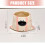 Unique Dog Themed Ceramic Cup With Smooth Smooth-Striped Powder 4