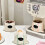 Unique Dog Themed Ceramic Cup With Smooth Smooth-Striped Powder 6