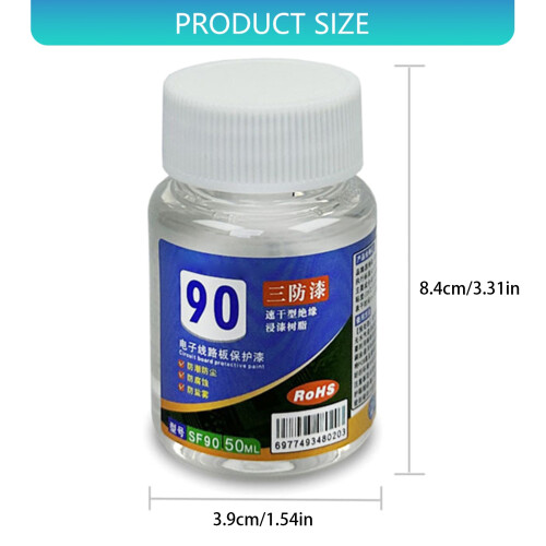 Peinture de réparation de composé d'empotage transparent-50ml 1