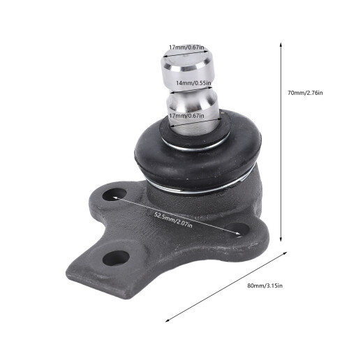 Steel Alloy Lower Ball Joint Rubber Bushing 2