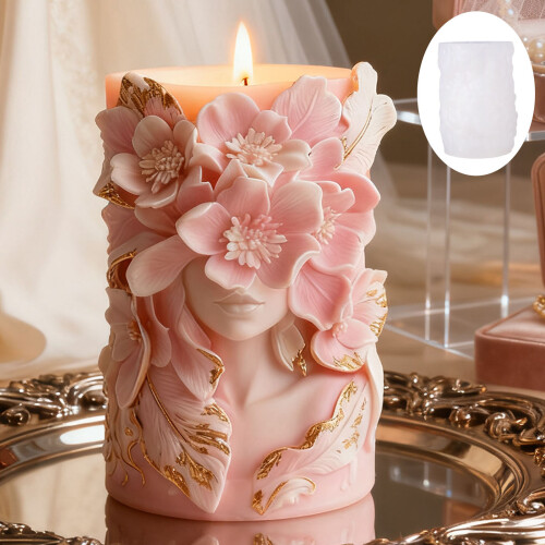Silicone Mould For Making Candle Soap And Decoration Featuring 1