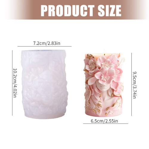 Silicone Mould For Making Candle Soap And Decoration Featuring 2