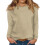 Women's high-neck long-sleeved top basic style cute-Dark Gray S 4