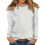 Women's high-neck long-sleeved top basic style cute-Dark Gray S 7