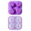 Easyly Release Tulips Shape Ice Cubes Tray Silicones for-Pink 6