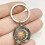 Star Sun Keychain Time Gemstones Effect Ideal For Bag Backpack 7