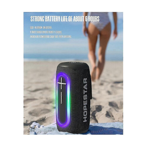 P60 Speaker Portable Bluetooth Speaker Loud Volume Speaker with Waterproof Function for Outdoor Ho 2