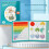 Magnetic Fraction Learning Disk Demonstrator Circle Decomposition Addition Subtraction Elementary School Fraction Preliminary Knowledge Teaching Aid 3