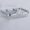 Silver Stainless Steel Soap Holder Dish Bathroom Wall Mounted Storage Rack Home 3