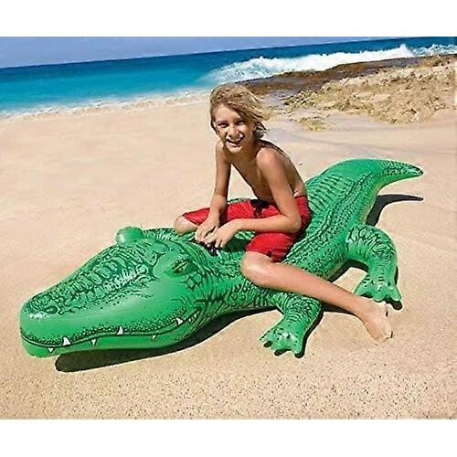 Giant Gator Ride-On - Aufblasbarer Reittier 1