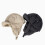 Gorro de algodão acolchoado para homem e mulher, à prova de vento, quente, com proteção para as orelhas 4