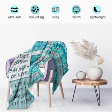 Daughter-in-Law Birthday & Wedding Gift Blanket (60"x80") – Compatible with Mother-in-Law Gifting