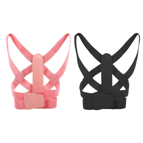Adjustable Postures Corrector Belt With Crosses-Black M 2