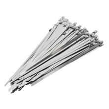 200 Piece Steel Zip Tie Set 4.6mm