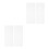 4Pièces Cache Clavier Silicone Transparent Protection Durable 1