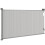 Puerta retráctil para perros, 149 cm de ancho, cierre automático - gris 2